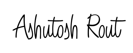 How to make Ashutosh Rout name signature. Use Angelique-Rose-font-FFP style for creating short signs online. This is the latest handwritten sign. Ashutosh Rout signature style 5 images and pictures png