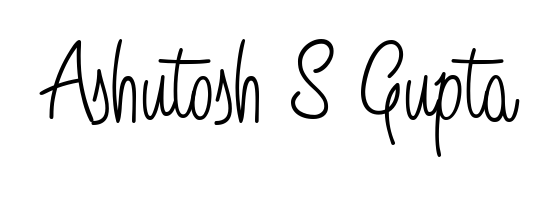Make a short Ashutosh S Gupta signature style. Manage your documents anywhere anytime using Angelique-Rose-font-FFP. Create and add eSignatures, submit forms, share and send files easily. Ashutosh S Gupta signature style 5 images and pictures png