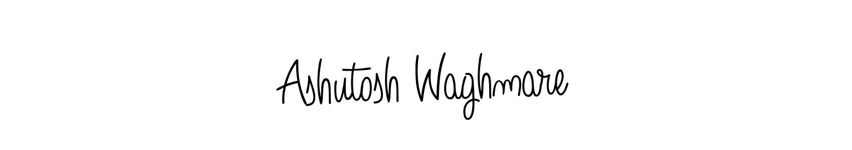 Design your own signature with our free online signature maker. With this signature software, you can create a handwritten (Angelique-Rose-font-FFP) signature for name Ashutosh Waghmare. Ashutosh Waghmare signature style 5 images and pictures png