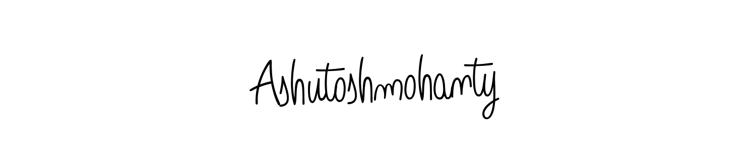 The best way (Angelique-Rose-font-FFP) to make a short signature is to pick only two or three words in your name. The name Ashutoshmohanty include a total of six letters. For converting this name. Ashutoshmohanty signature style 5 images and pictures png