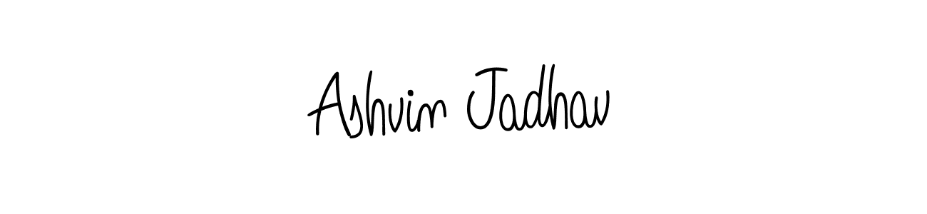 if you are searching for the best signature style for your name Ashvin Jadhav. so please give up your signature search. here we have designed multiple signature styles  using Angelique-Rose-font-FFP. Ashvin Jadhav signature style 5 images and pictures png