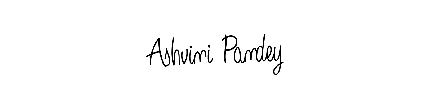 Create a beautiful signature design for name Ashvini Pandey. With this signature (Angelique-Rose-font-FFP) fonts, you can make a handwritten signature for free. Ashvini Pandey signature style 5 images and pictures png