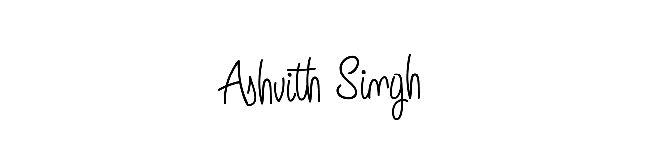 Create a beautiful signature design for name Ashvith Singh. With this signature (Angelique-Rose-font-FFP) fonts, you can make a handwritten signature for free. Ashvith Singh signature style 5 images and pictures png