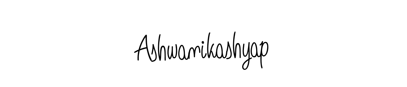 Make a beautiful signature design for name Ashwanikashyap. With this signature (Angelique-Rose-font-FFP) style, you can create a handwritten signature for free. Ashwanikashyap signature style 5 images and pictures png