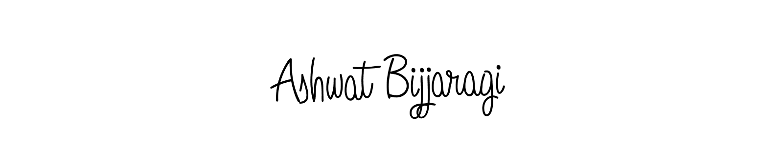 How to make Ashwat Bijjaragi name signature. Use Angelique-Rose-font-FFP style for creating short signs online. This is the latest handwritten sign. Ashwat Bijjaragi signature style 5 images and pictures png