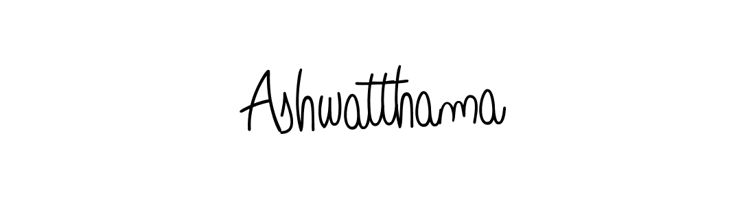 Use a signature maker to create a handwritten signature online. With this signature software, you can design (Angelique-Rose-font-FFP) your own signature for name Ashwatthama. Ashwatthama signature style 5 images and pictures png