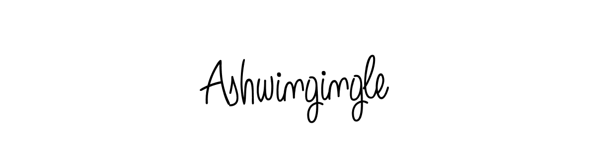 Make a beautiful signature design for name Ashwingingle. Use this online signature maker to create a handwritten signature for free. Ashwingingle signature style 5 images and pictures png