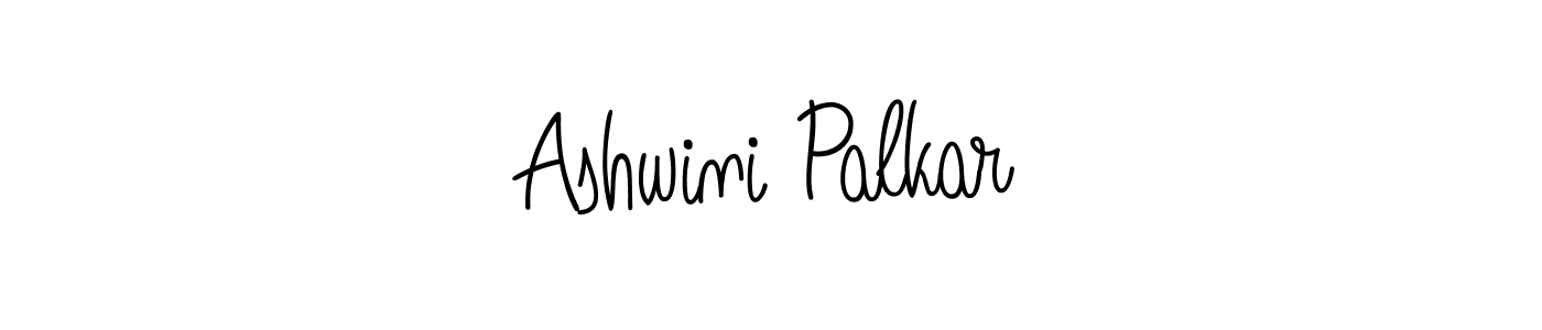 Design your own signature with our free online signature maker. With this signature software, you can create a handwritten (Angelique-Rose-font-FFP) signature for name Ashwini Palkar. Ashwini Palkar signature style 5 images and pictures png