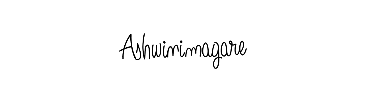 Ashwinimagare stylish signature style. Best Handwritten Sign (Angelique-Rose-font-FFP) for my name. Handwritten Signature Collection Ideas for my name Ashwinimagare. Ashwinimagare signature style 5 images and pictures png