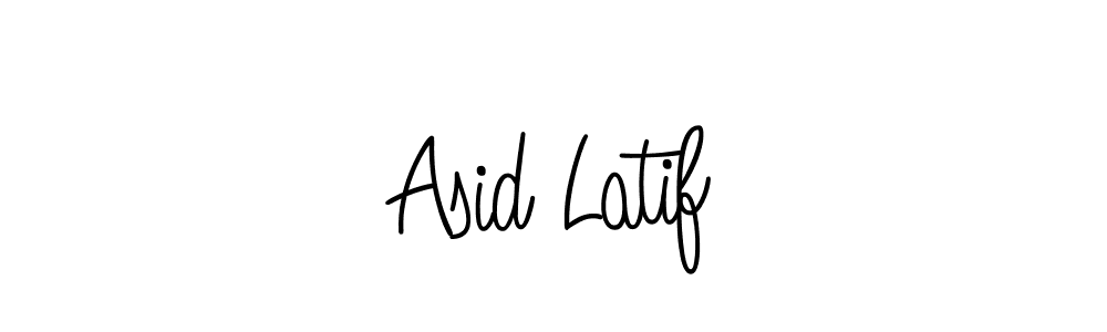 How to make Asid Latif signature? Angelique-Rose-font-FFP is a professional autograph style. Create handwritten signature for Asid Latif name. Asid Latif signature style 5 images and pictures png