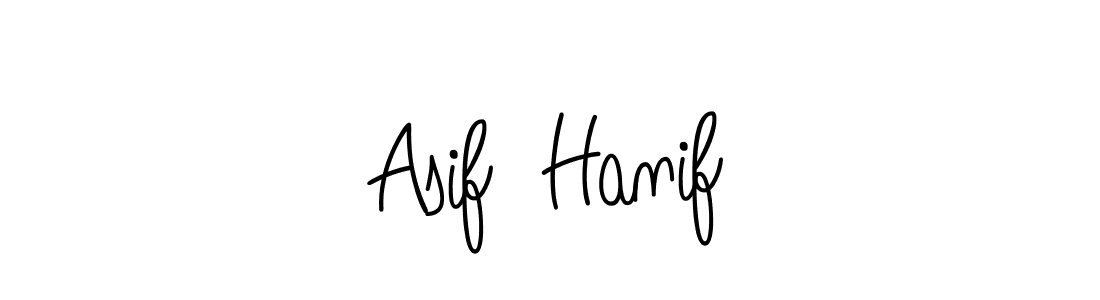 It looks lik you need a new signature style for name Asif  Hanif. Design unique handwritten (Angelique-Rose-font-FFP) signature with our free signature maker in just a few clicks. Asif  Hanif signature style 5 images and pictures png
