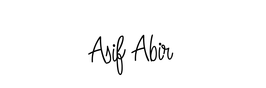 Also we have Asif Abir name is the best signature style. Create professional handwritten signature collection using Angelique-Rose-font-FFP autograph style. Asif Abir signature style 5 images and pictures png