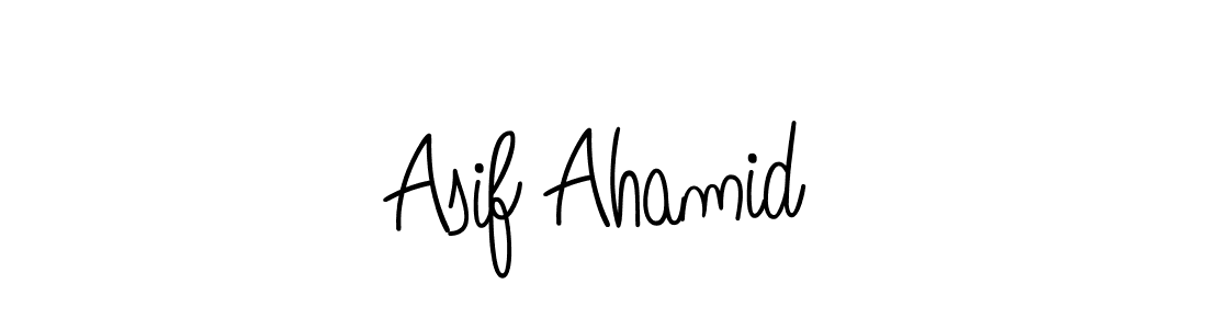 Similarly Angelique-Rose-font-FFP is the best handwritten signature design. Signature creator online .You can use it as an online autograph creator for name Asif Ahamid. Asif Ahamid signature style 5 images and pictures png