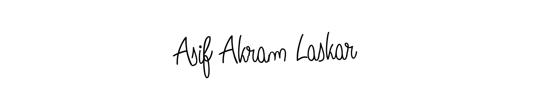 Make a short Asif Akram Laskar signature style. Manage your documents anywhere anytime using Angelique-Rose-font-FFP. Create and add eSignatures, submit forms, share and send files easily. Asif Akram Laskar signature style 5 images and pictures png