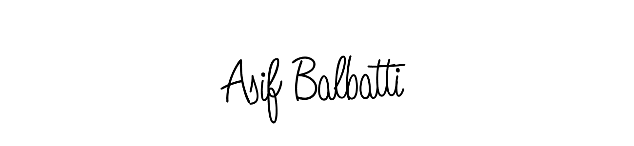 How to make Asif Balbatti signature? Angelique-Rose-font-FFP is a professional autograph style. Create handwritten signature for Asif Balbatti name. Asif Balbatti signature style 5 images and pictures png