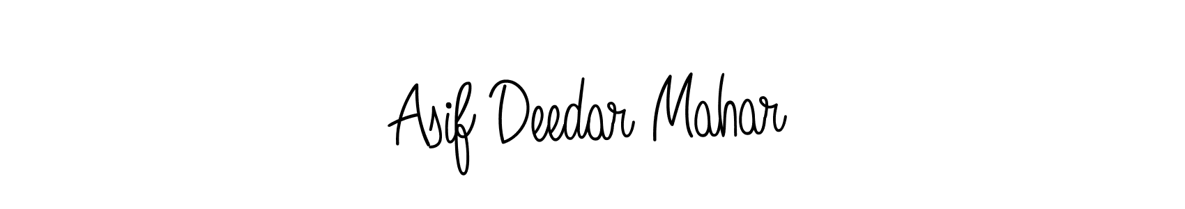 Best and Professional Signature Style for Asif Deedar Mahar. Angelique-Rose-font-FFP Best Signature Style Collection. Asif Deedar Mahar signature style 5 images and pictures png