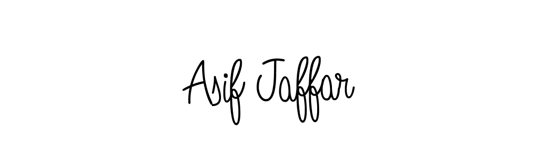 Use a signature maker to create a handwritten signature online. With this signature software, you can design (Angelique-Rose-font-FFP) your own signature for name Asif Jaffar. Asif Jaffar signature style 5 images and pictures png