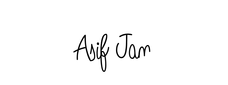 Make a beautiful signature design for name Asif Jan. Use this online signature maker to create a handwritten signature for free. Asif Jan signature style 5 images and pictures png