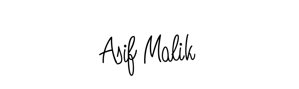 How to make Asif Malik signature? Angelique-Rose-font-FFP is a professional autograph style. Create handwritten signature for Asif Malik name. Asif Malik signature style 5 images and pictures png