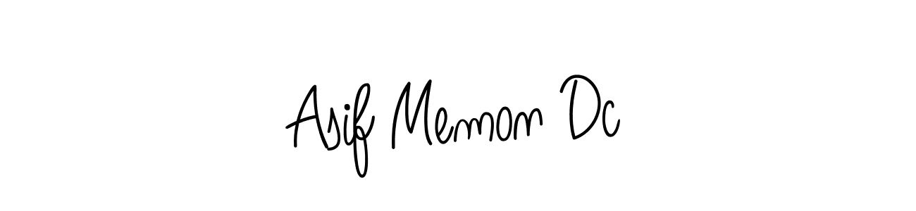 Asif Memon Dc stylish signature style. Best Handwritten Sign (Angelique-Rose-font-FFP) for my name. Handwritten Signature Collection Ideas for my name Asif Memon Dc. Asif Memon Dc signature style 5 images and pictures png