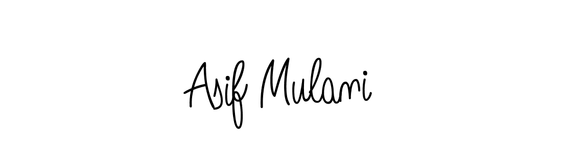 Make a beautiful signature design for name Asif Mulani. Use this online signature maker to create a handwritten signature for free. Asif Mulani signature style 5 images and pictures png