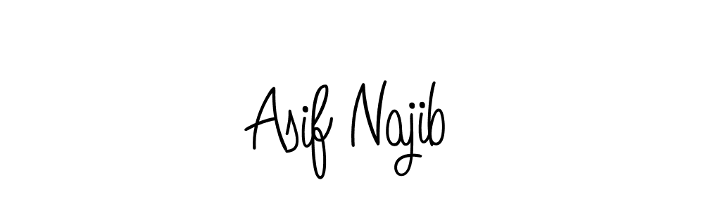You can use this online signature creator to create a handwritten signature for the name Asif Najib. This is the best online autograph maker. Asif Najib signature style 5 images and pictures png