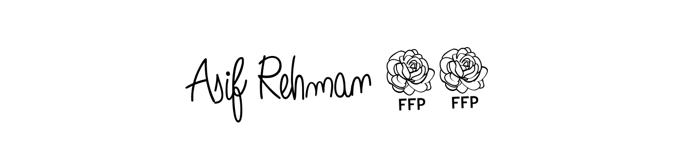 Also You can easily find your signature by using the search form. We will create Asif Rehman 53 name handwritten signature images for you free of cost using Angelique-Rose-font-FFP sign style. Asif Rehman 53 signature style 5 images and pictures png