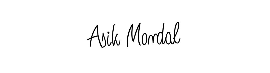 Angelique-Rose-font-FFP is a professional signature style that is perfect for those who want to add a touch of class to their signature. It is also a great choice for those who want to make their signature more unique. Get Asik Mondal name to fancy signature for free. Asik Mondal signature style 5 images and pictures png