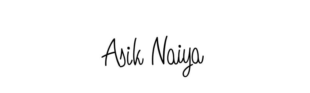 How to Draw Asik Naiya signature style? Angelique-Rose-font-FFP is a latest design signature styles for name Asik Naiya. Asik Naiya signature style 5 images and pictures png