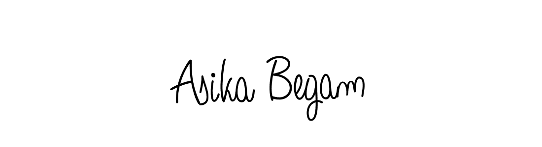 How to Draw Asika Begam signature style? Angelique-Rose-font-FFP is a latest design signature styles for name Asika Begam. Asika Begam signature style 5 images and pictures png