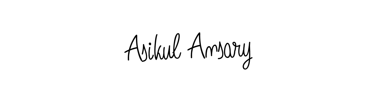 You can use this online signature creator to create a handwritten signature for the name Asikul Ansary. This is the best online autograph maker. Asikul Ansary signature style 5 images and pictures png