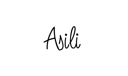 Also we have Asili name is the best signature style. Create professional handwritten signature collection using Angelique-Rose-font-FFP autograph style. Asili signature style 5 images and pictures png