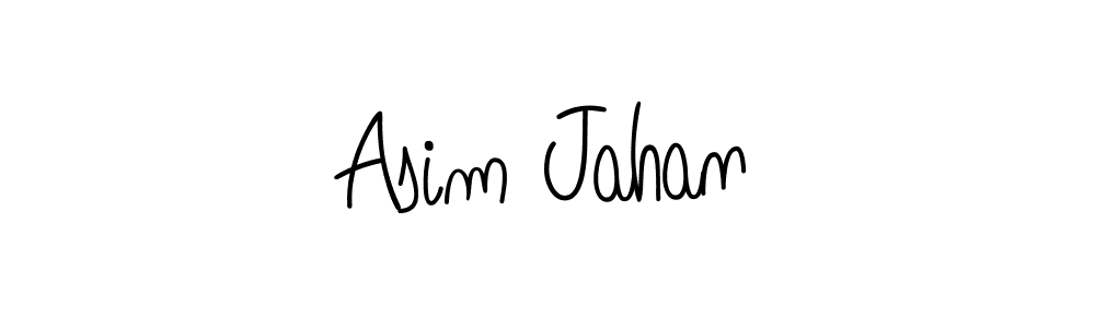 Also You can easily find your signature by using the search form. We will create Asim Jahan name handwritten signature images for you free of cost using Angelique-Rose-font-FFP sign style. Asim Jahan signature style 5 images and pictures png
