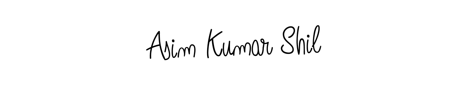 Create a beautiful signature design for name Asim Kumar Shil. With this signature (Angelique-Rose-font-FFP) fonts, you can make a handwritten signature for free. Asim Kumar Shil signature style 5 images and pictures png