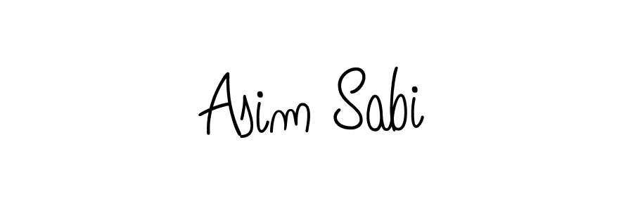 You can use this online signature creator to create a handwritten signature for the name Asim Sabi. This is the best online autograph maker. Asim Sabi signature style 5 images and pictures png