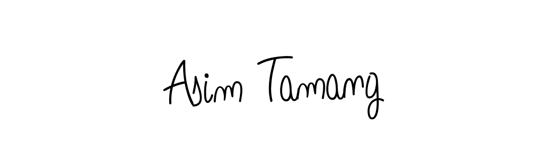 Make a short Asim Tamang signature style. Manage your documents anywhere anytime using Angelique-Rose-font-FFP. Create and add eSignatures, submit forms, share and send files easily. Asim Tamang signature style 5 images and pictures png