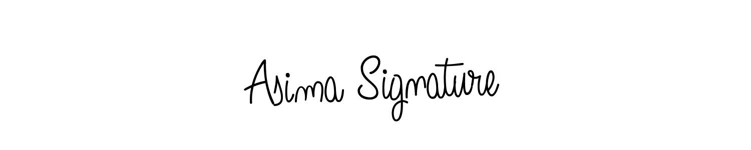 Use a signature maker to create a handwritten signature online. With this signature software, you can design (Angelique-Rose-font-FFP) your own signature for name Asima Signature. Asima Signature signature style 5 images and pictures png