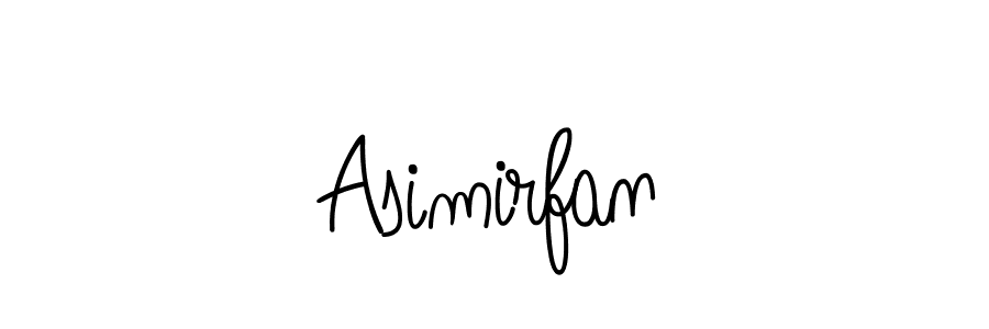 Also we have Asimirfan name is the best signature style. Create professional handwritten signature collection using Angelique-Rose-font-FFP autograph style. Asimirfan signature style 5 images and pictures png