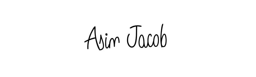 Make a beautiful signature design for name Asin Jacob. Use this online signature maker to create a handwritten signature for free. Asin Jacob signature style 5 images and pictures png