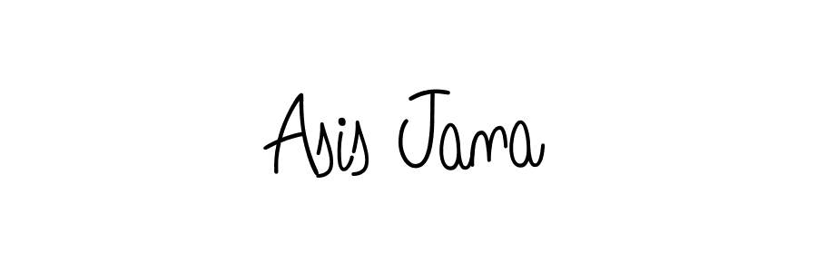 Here are the top 10 professional signature styles for the name Asis Jana. These are the best autograph styles you can use for your name. Asis Jana signature style 5 images and pictures png