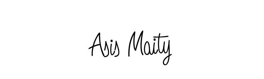 Make a beautiful signature design for name Asis Maity. With this signature (Angelique-Rose-font-FFP) style, you can create a handwritten signature for free. Asis Maity signature style 5 images and pictures png