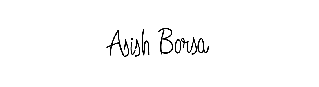 Similarly Angelique-Rose-font-FFP is the best handwritten signature design. Signature creator online .You can use it as an online autograph creator for name Asish Borsa. Asish Borsa signature style 5 images and pictures png