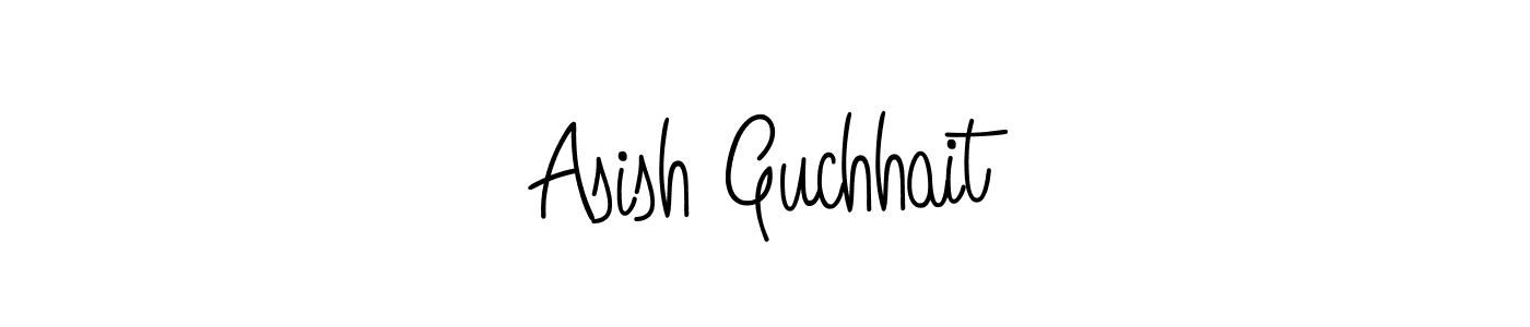 Make a beautiful signature design for name Asish Guchhait. Use this online signature maker to create a handwritten signature for free. Asish Guchhait signature style 5 images and pictures png