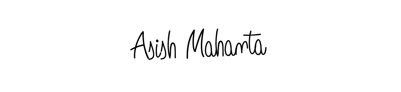 How to make Asish Mahanta signature? Angelique-Rose-font-FFP is a professional autograph style. Create handwritten signature for Asish Mahanta name. Asish Mahanta signature style 5 images and pictures png