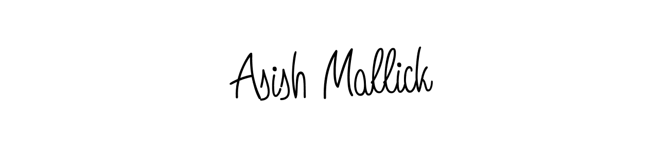 Make a beautiful signature design for name Asish Mallick. Use this online signature maker to create a handwritten signature for free. Asish Mallick signature style 5 images and pictures png