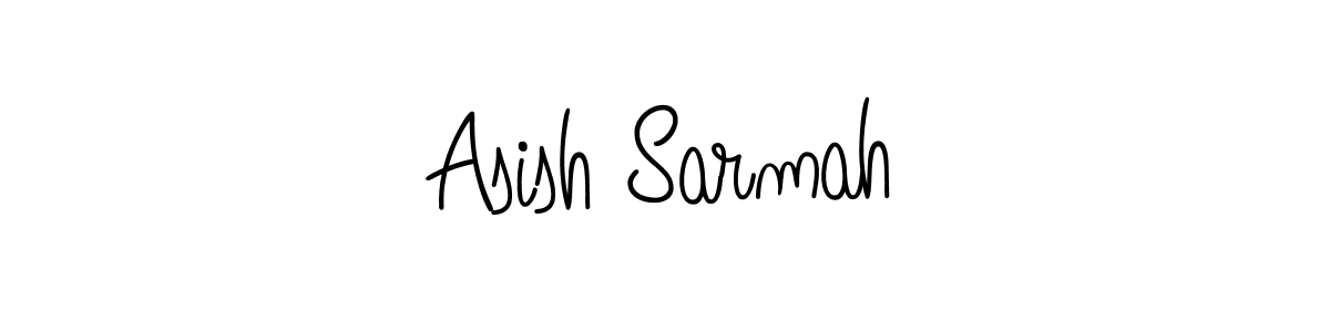 This is the best signature style for the Asish Sarmah name. Also you like these signature font (Angelique-Rose-font-FFP). Mix name signature. Asish Sarmah signature style 5 images and pictures png