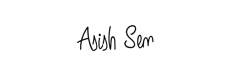 It looks lik you need a new signature style for name Asish Sen. Design unique handwritten (Angelique-Rose-font-FFP) signature with our free signature maker in just a few clicks. Asish Sen signature style 5 images and pictures png