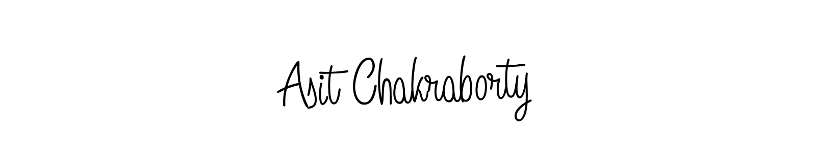 Make a beautiful signature design for name Asit Chakraborty. With this signature (Angelique-Rose-font-FFP) style, you can create a handwritten signature for free. Asit Chakraborty signature style 5 images and pictures png