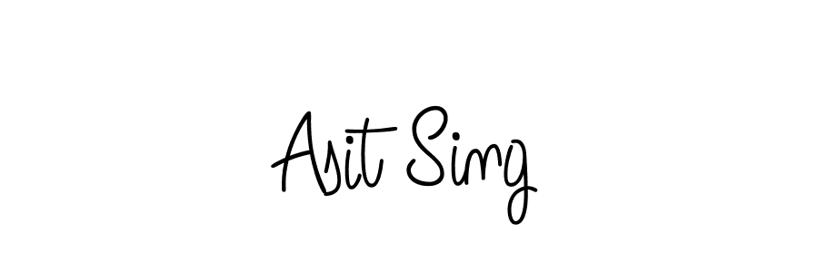 Make a beautiful signature design for name Asit Sing. With this signature (Angelique-Rose-font-FFP) style, you can create a handwritten signature for free. Asit Sing signature style 5 images and pictures png