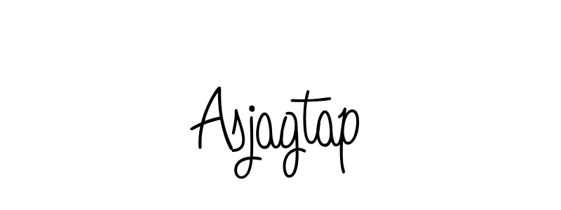 Create a beautiful signature design for name Asjagtap. With this signature (Angelique-Rose-font-FFP) fonts, you can make a handwritten signature for free. Asjagtap signature style 5 images and pictures png